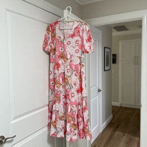 Redpinkboutique size M flowered dress